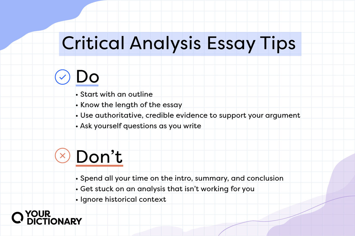 how to start a critical reading essay
